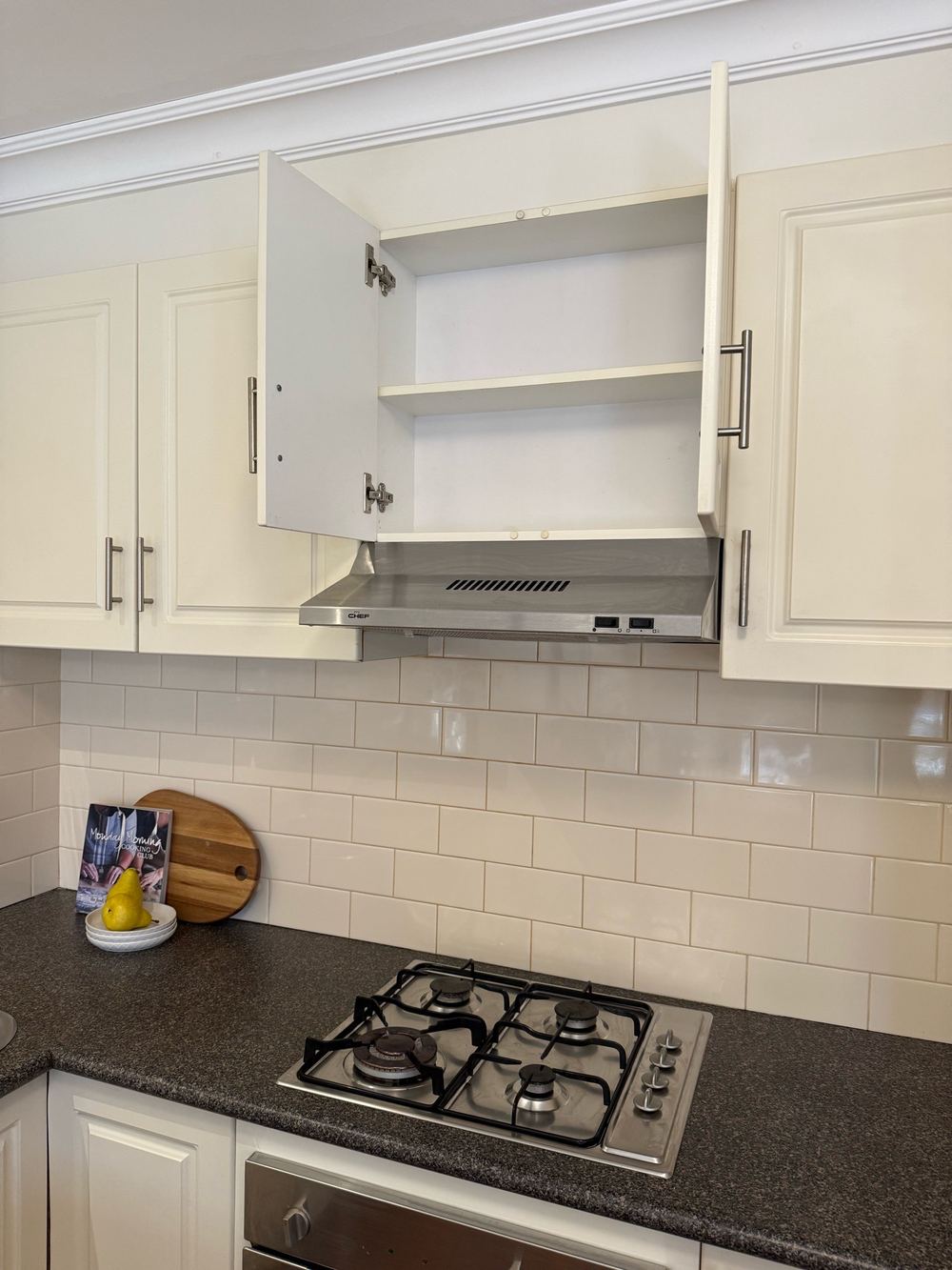 Exhaust and rangehood ducts that stop in the roof